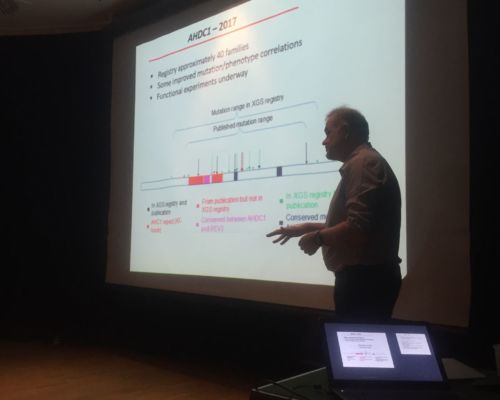 IMG_7135 Dr Richard Gibbs presents research at the XGS Family Conference 2017 Europe